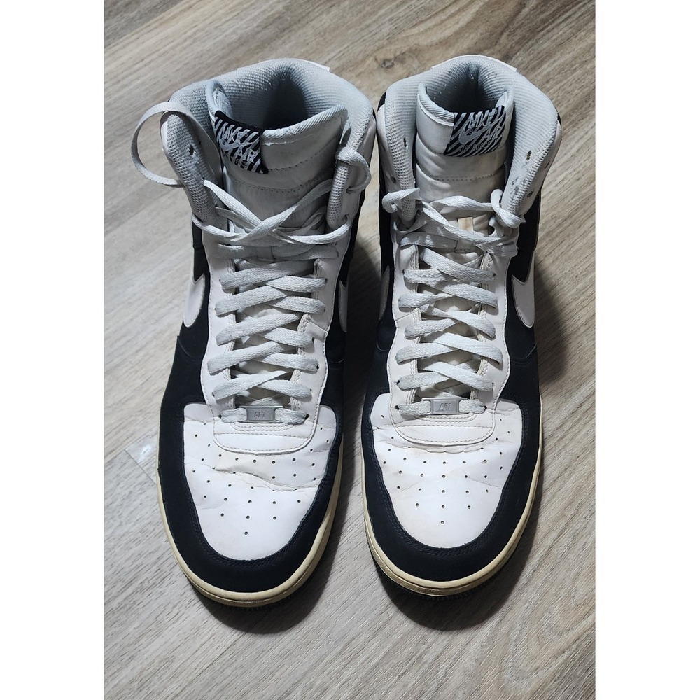 Nike Men's Air Force 1 One High Black/White 315121-024 Size 15